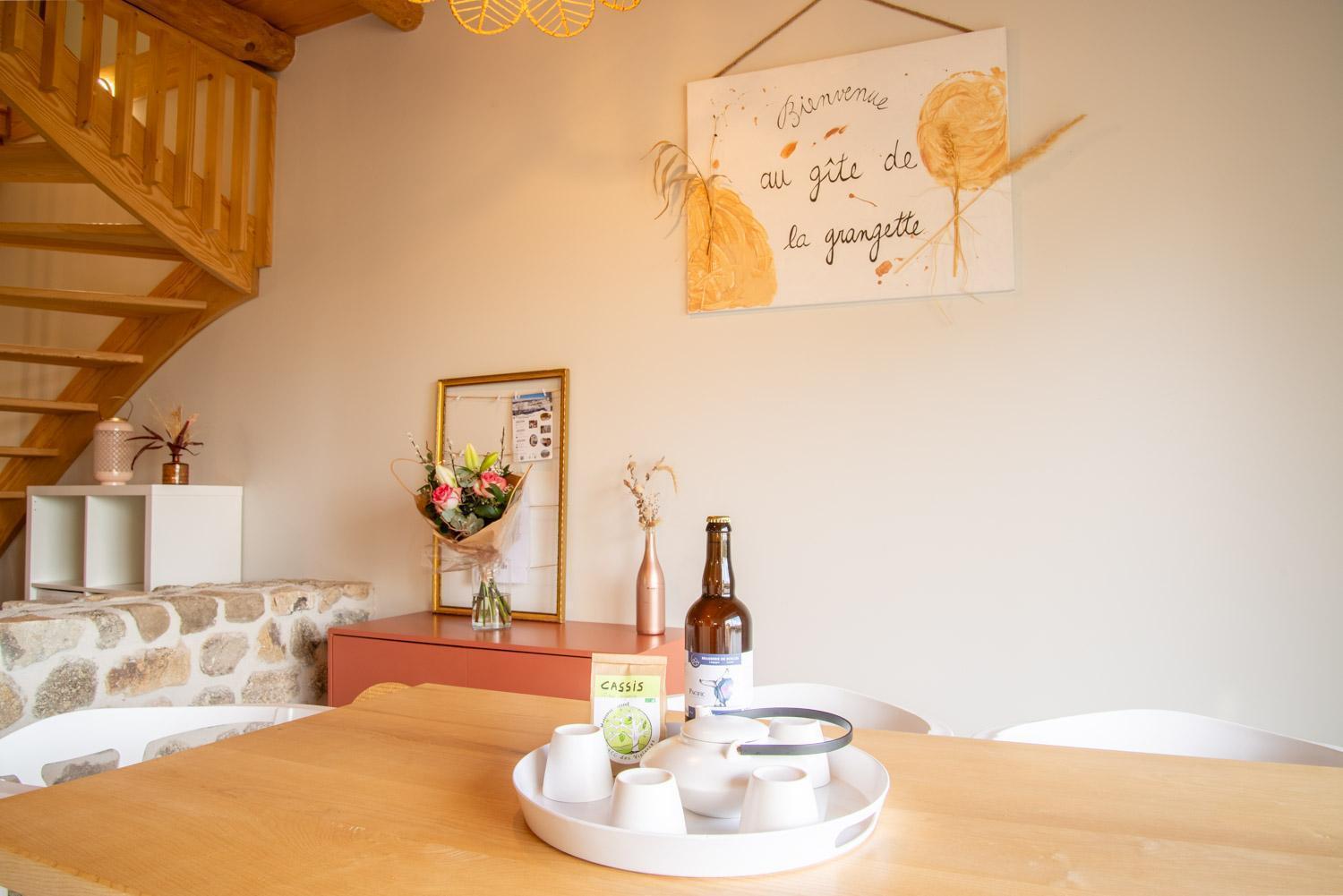 Gite Gite De La Grangette 5/6 Personnes Grandrieu Bagian luar foto