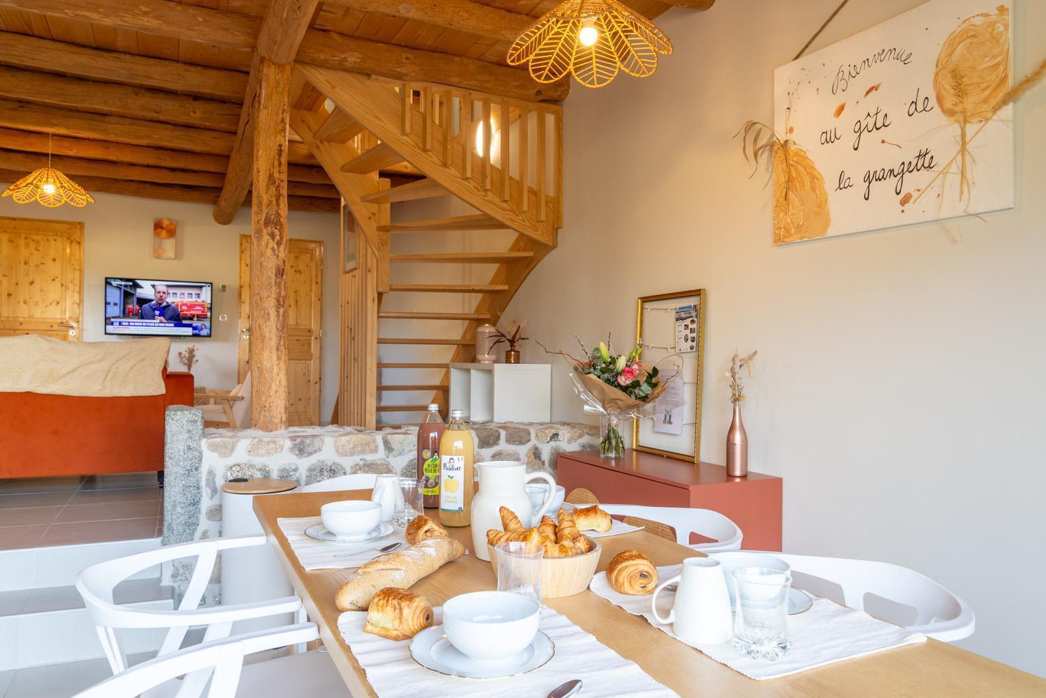 Gite Gite De La Grangette 5/6 Personnes Grandrieu Bagian luar foto